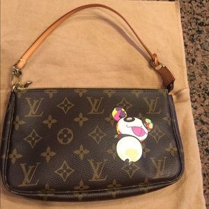 Louis Vuitton Takashi Murakami Panda Pochette